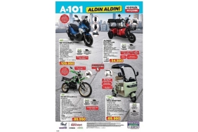 A101’den Motosiklet Tutkunlarına Yeni Modeller