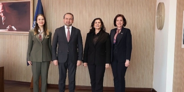 Başkan Çerçioğlu’na İl Sağlık Müdürü Şenkul, Sağlık Hizmetleri Başkanı